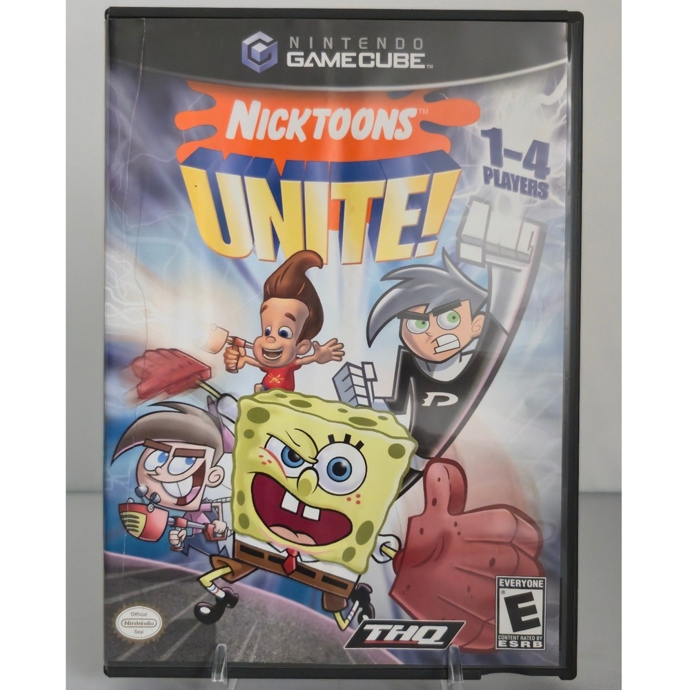 Nicktoons Unite - Nintendo GameCube 2005 - CIB W/ Manual Tested & Working